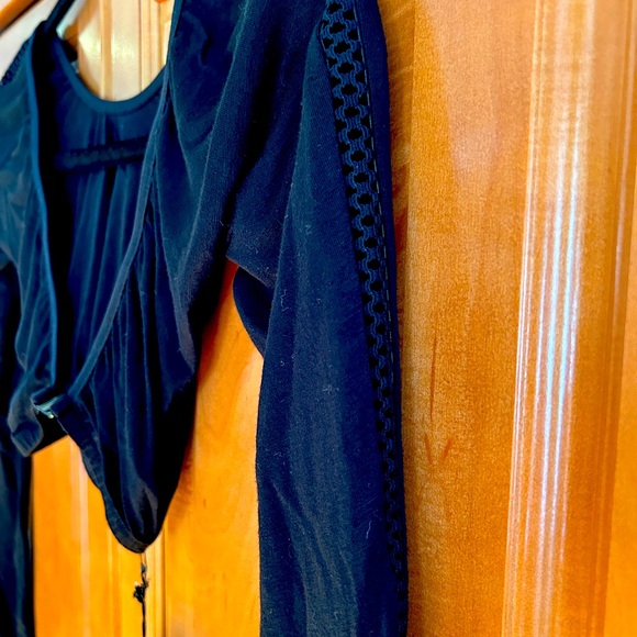 NWT Sleevey Wonders-Black with Lattice detail-various sizes - Picture 2 of 6